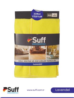 Suff Lavendel Zorlu Yüzey Bezi 40x40