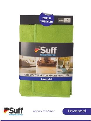 Suff Lavendel Zorlu Yüzey Bezi 40x40
