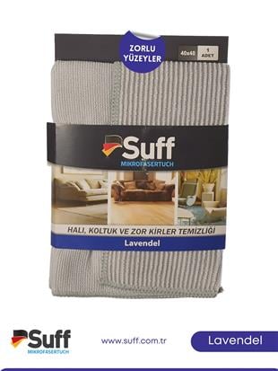 Suff Lavendel Zorlu Yüzey Bezi 40x40