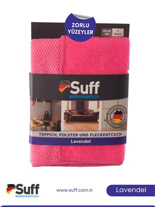 Suff Lavendel Zorlu Yüzey Bezi     40x40 