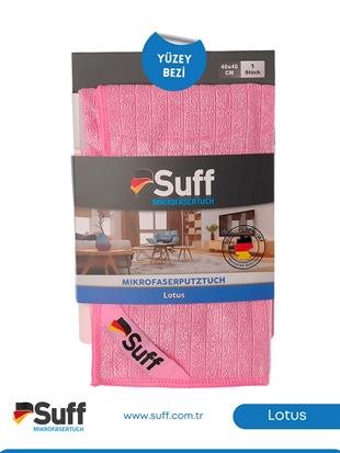 Suff Lotus Yüzey Temizlik Bezi Damalı 40x40 