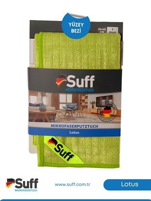 Suff Lotus Yüzey Temizlik Bezi Damalı 40x40 