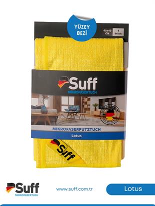 Suff Lotus Yüzey Temizlik Bezi Küçük Damalı 40x40 