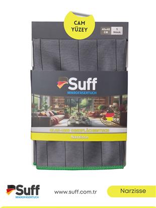 Suff Narzisse Cam Yüzey Bezi     40x40 