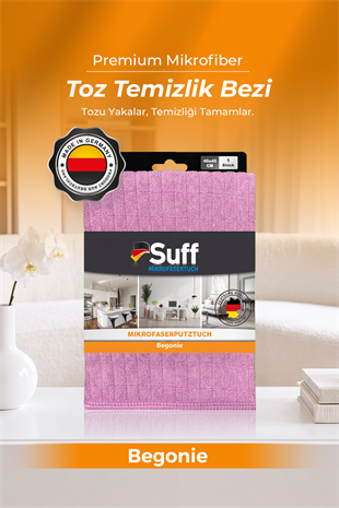 Suff Begonie Toz Temizlik Bezi 40x40 