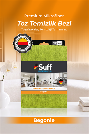 Suff Begonie Toz Temizlik Bezi 40x40 