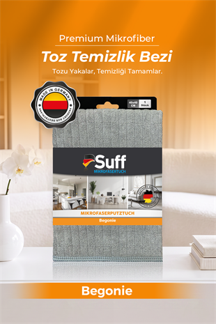 Suff Begonie Toz Temizlik Bezi 40x40 