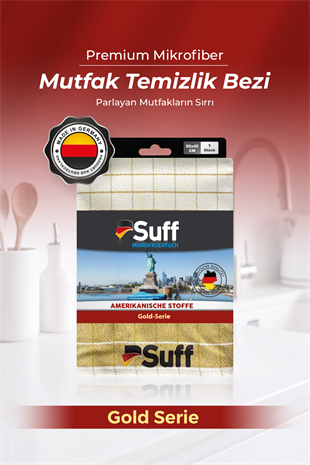 Suff Gold Mikrofiber Mutfak Bezi 60x40 cm