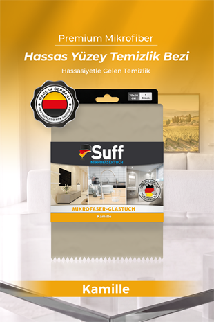 Suff Kamille Hassas Yüzey Temizlik Bezi 70x50 