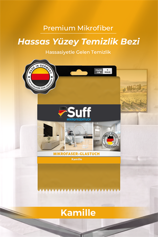 Suff Kamille Hassas Yüzey Temizlik Bezi 70x50 