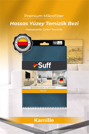 Suff Kamille Cam Temizlik Bezi 50x40 