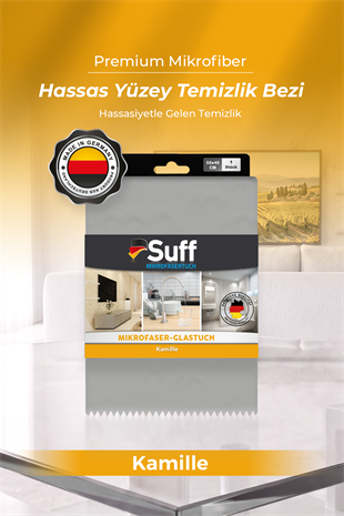 Suff Kamille Cam Temizlik Bezi 50x40 