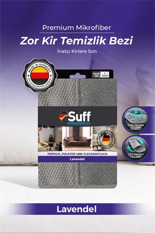 Suff Lavendel Zor Kir Temizlik Bezi 40x40 