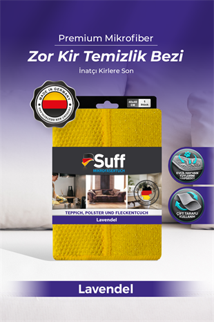 Suff Lavendel Zor Kir Temizlik Bezi 40x40 