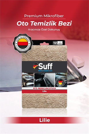 Suff Lilie Oto Temizlik Bezi 40x40 