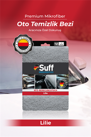 Suff Lilie Oto Temizlik Bezi 40x40 