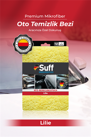 Suff Lilie Oto Temizlik Bezi 40x40 