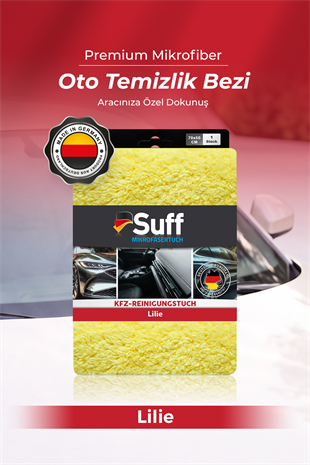 Suff Lilie Oto Temizlik Bezi 70x50 