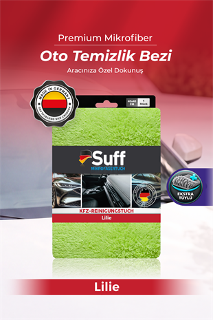 Suff Lilie Oto Temizlik Bezi 40x40 