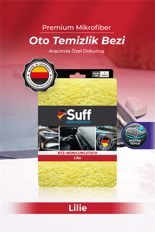 Suff Lilie Oto Temizlik Bezi 40x40 