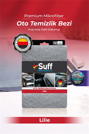 Suff Lilie Oto Temizlik Bezi 40x40 