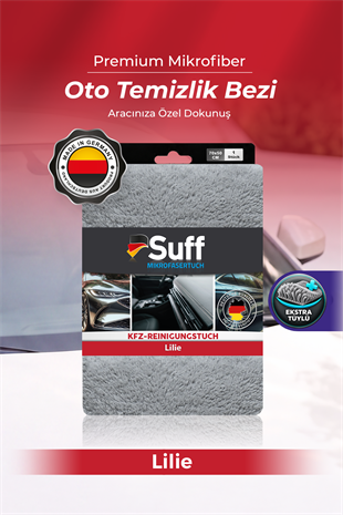Suff Lilie Oto Temizlik Bezi 70x50 
