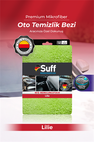 Suff Lilie Oto Temizlik Bezi 70x50 