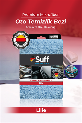 Suff Lilie Oto Temizlik Bezi 70x50 