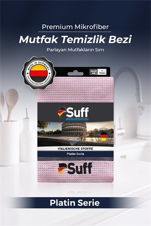 Suff Platin Mikrofiber Mutfak Bezi 60x40 cm