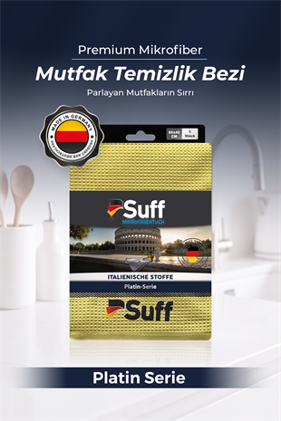 Suff Platin Mikrofiber Mutfak Bezi 60x40 cm