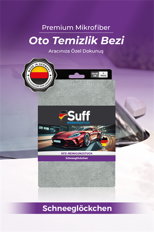 Suff Schneeglöckchen Oto Temizlik Bezi 40x40