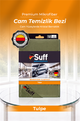 Suff Tulpe Cam Temizleme Bezi 70x50