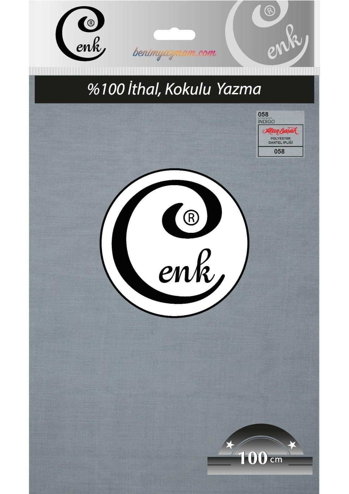 Cenk Düz yazma (indigo) RD-058