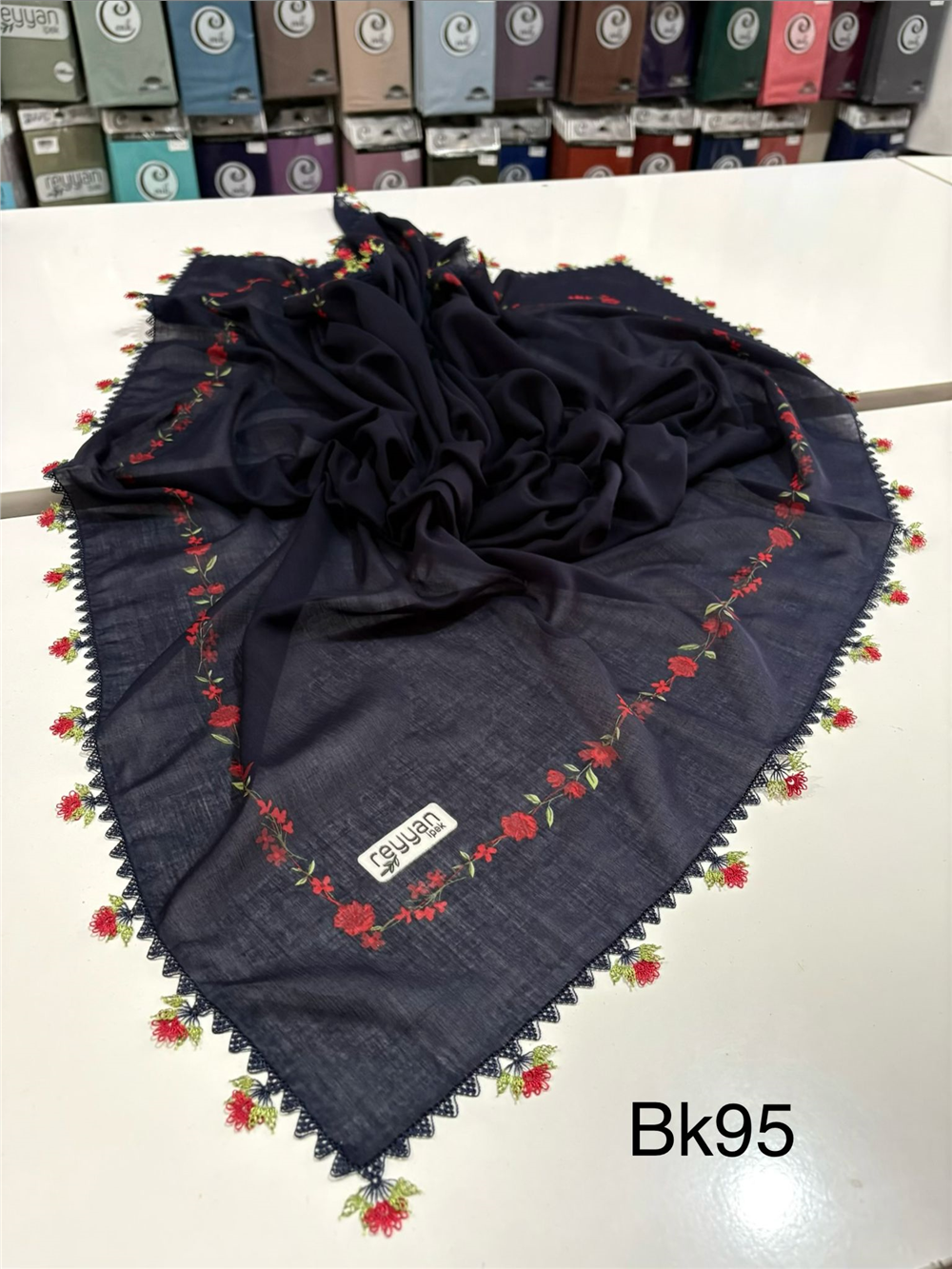 İğne Oyalı Yazma Bk95