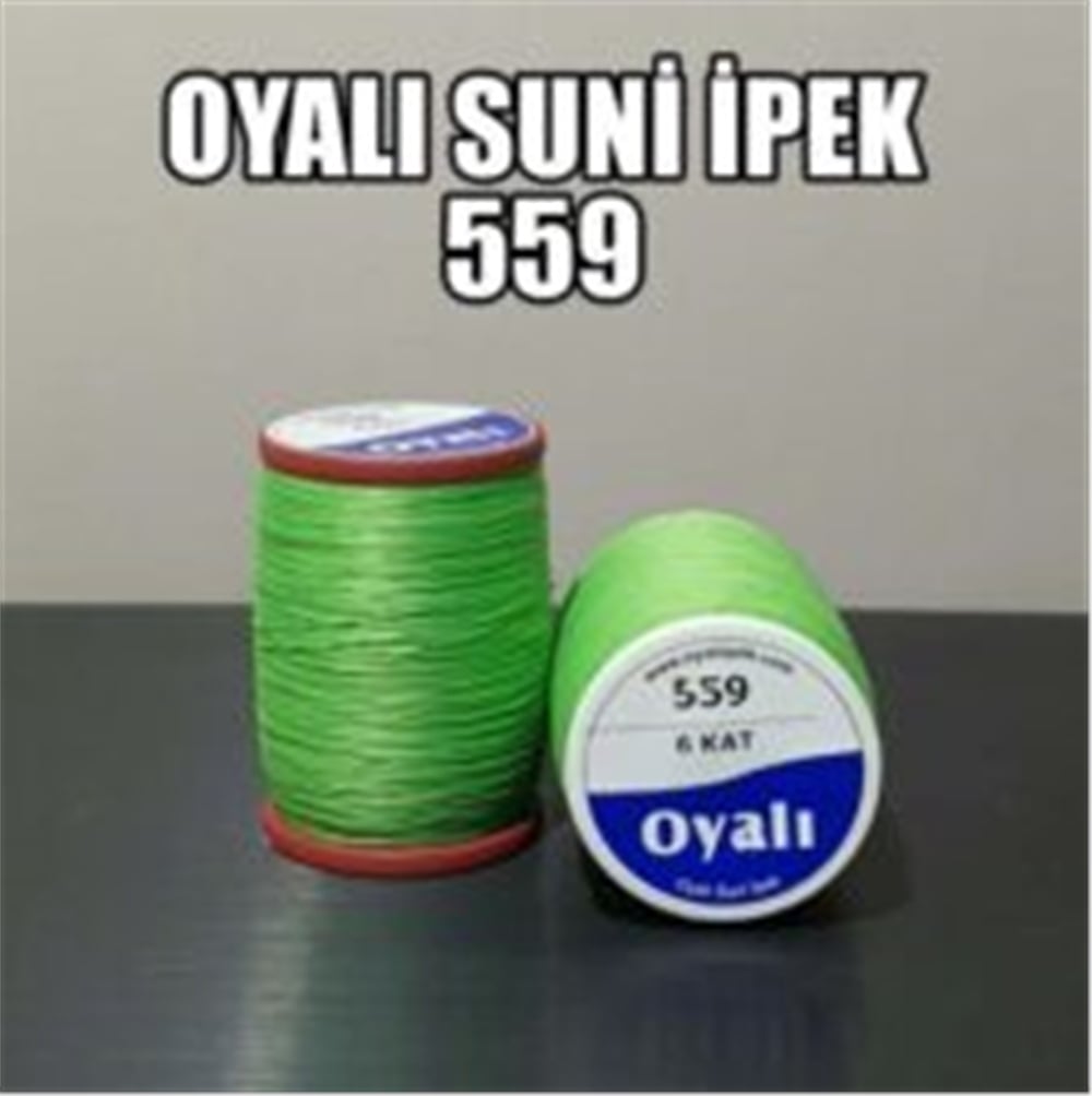 Oyalı Suni İpek İp 50gr Oİ-559