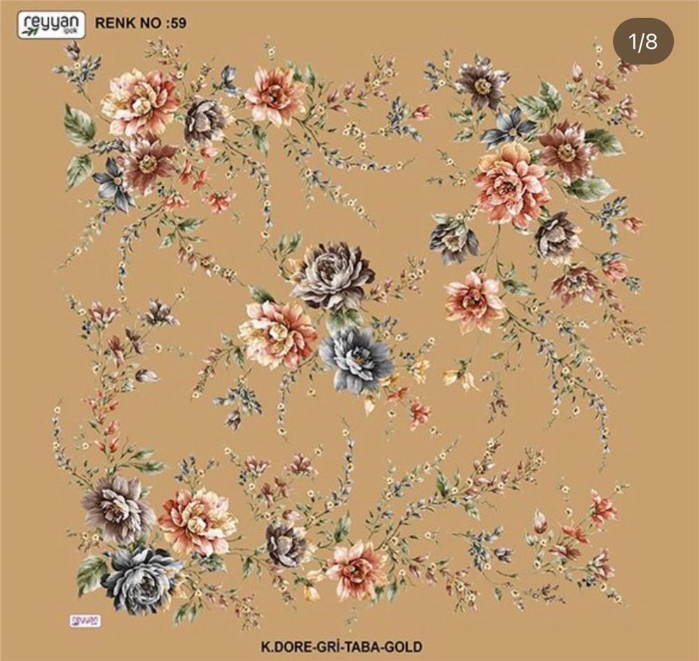 Reyyan İpek Yazma RY3340-02