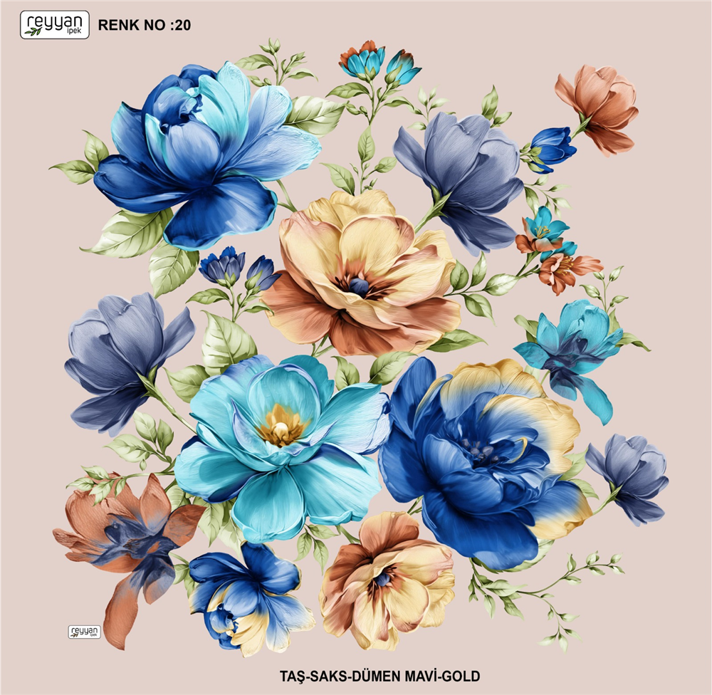 Reyyan İpek Yazma RY365-01