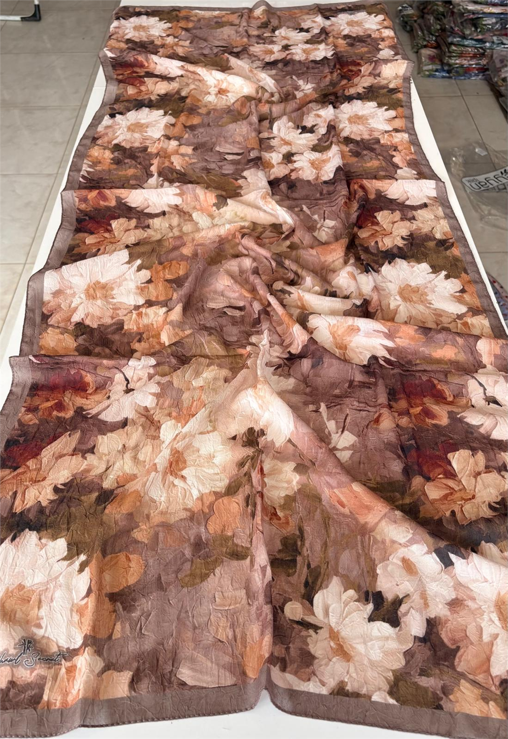 Shawl Secret Bambu Crus Şal