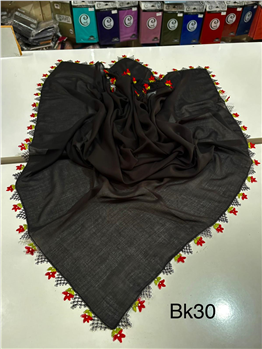 İğne Oyalı Yazma Bk30
