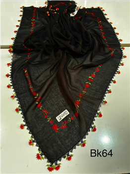 İğne Oyalı Yazma Bk64