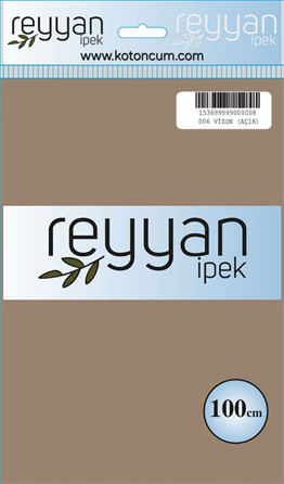 Reyyan İpek Düz yazma VİZON AÇIK