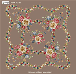 Reyyan İpek Yazma R374-15