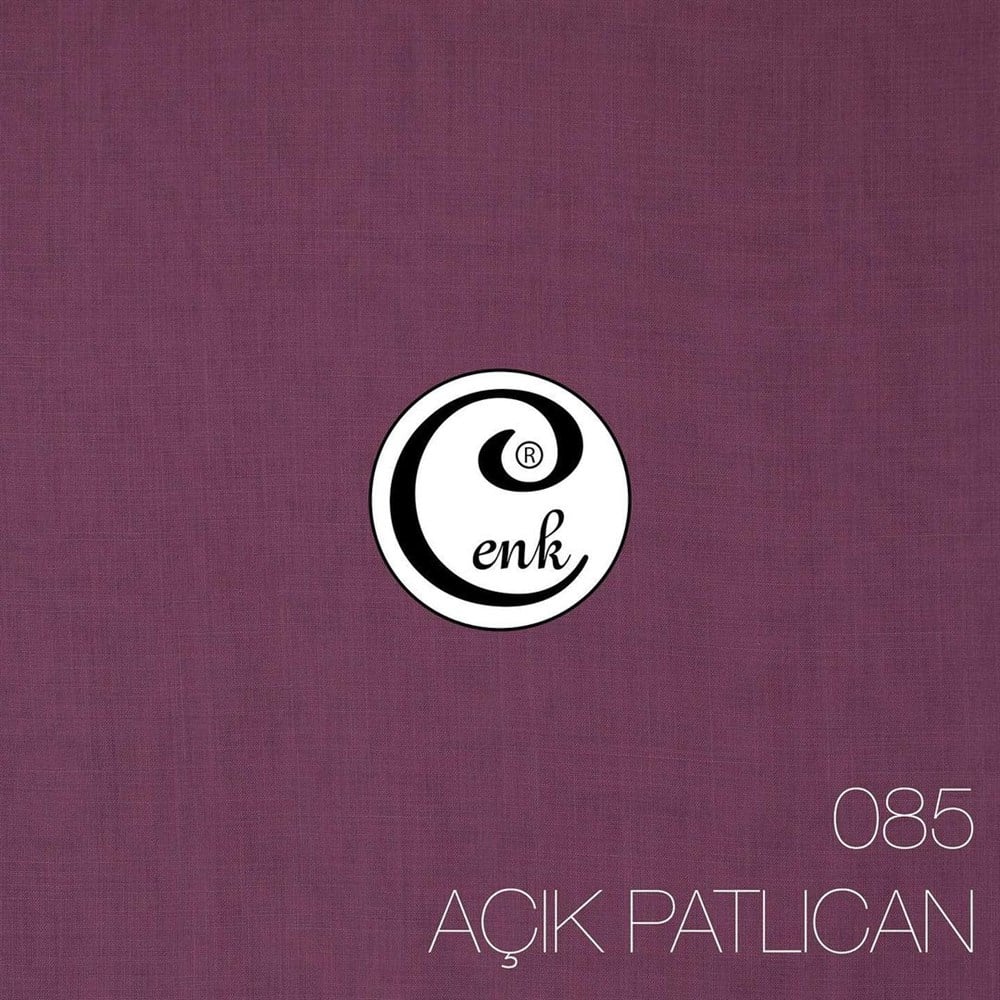 CENK DÜZ RENK YAZMA (085-AÇIK PATLICAN)