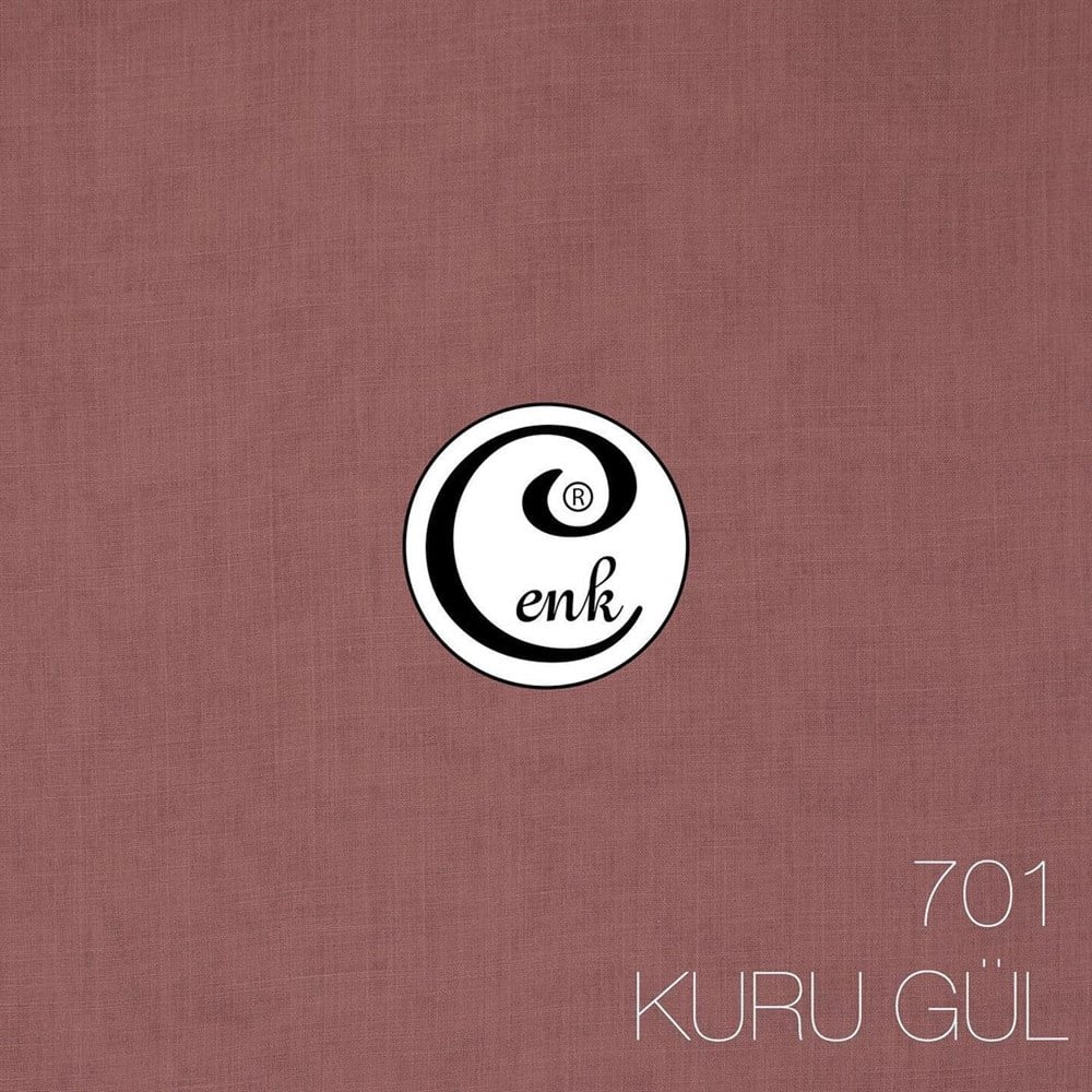 CENK DÜZ RENK YAZMA (701-KURU GÜL)