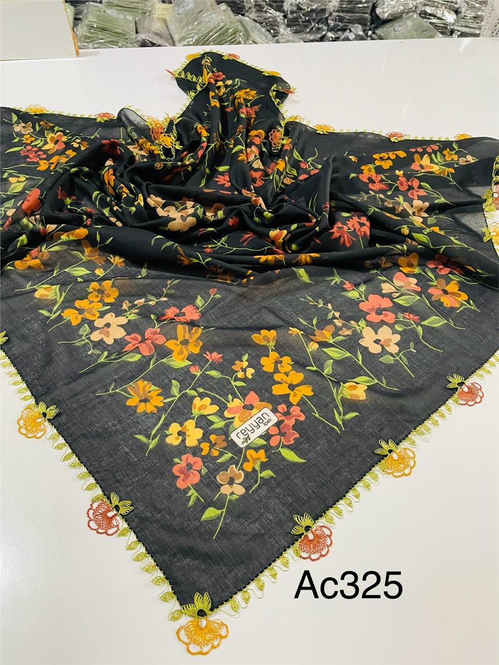 İğne Oyalı Yazma Ac325