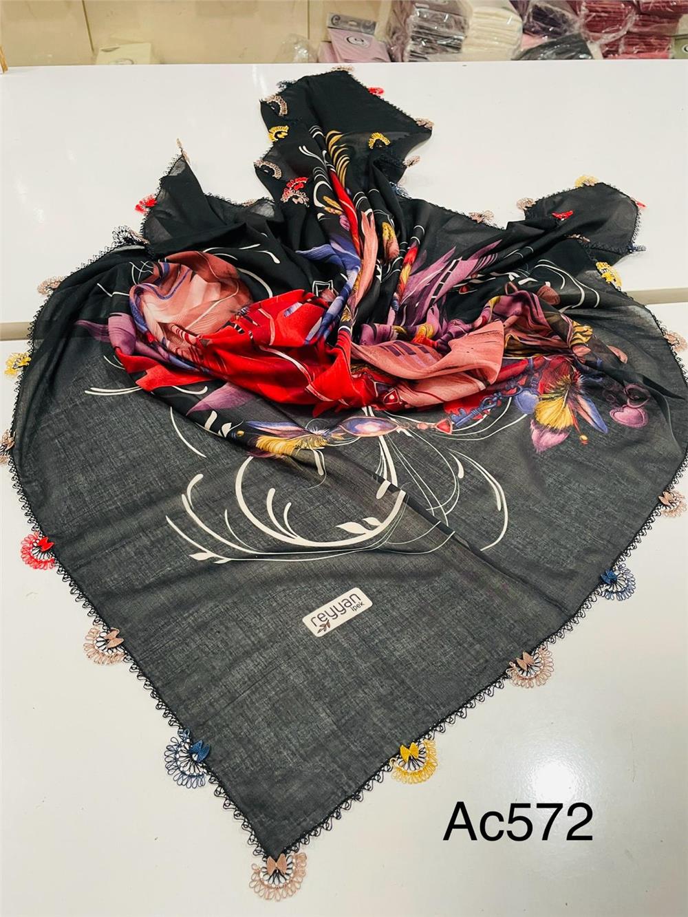 İğne Oyalı Yazma Ac572
