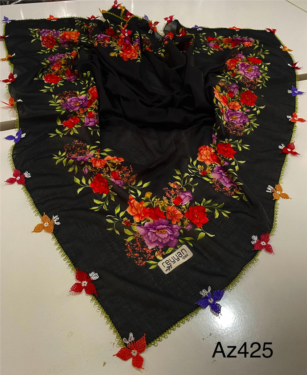 İğne Oyalı Yazma Az425