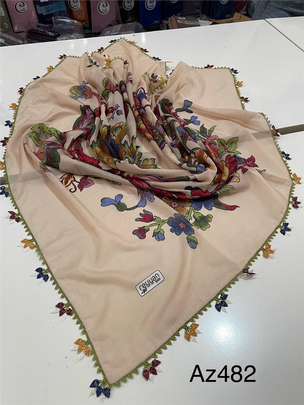 İğne Oyalı Yazma Az482