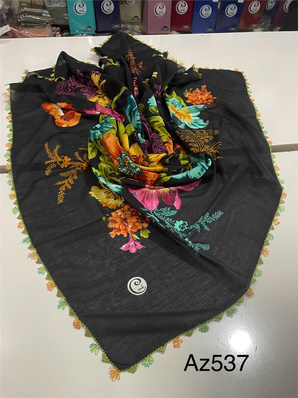 İğne Oyalı Yazma Az537