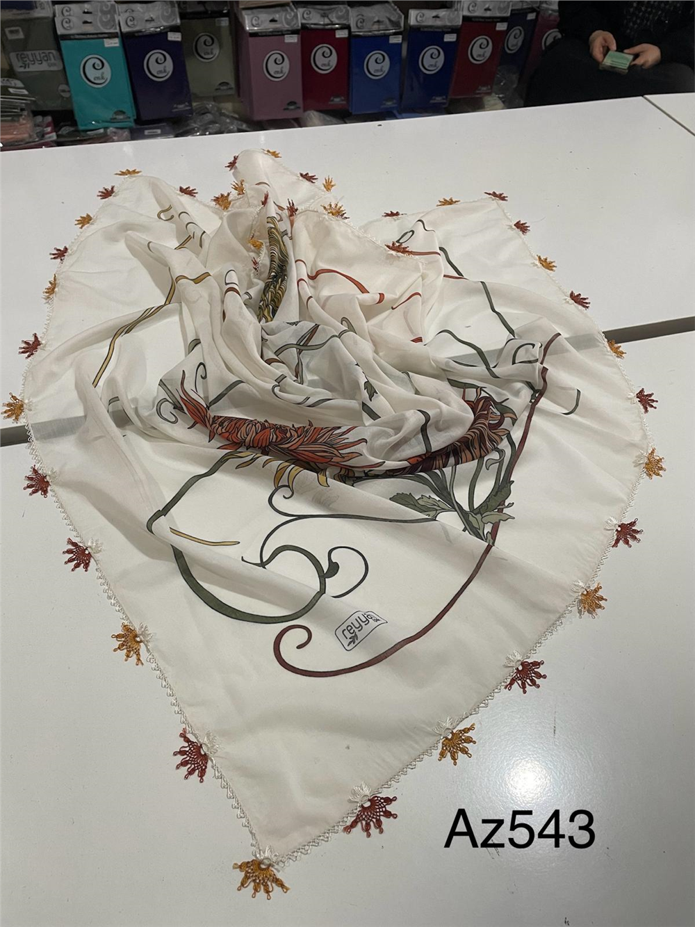 İğne Oyalı Yazma Az543